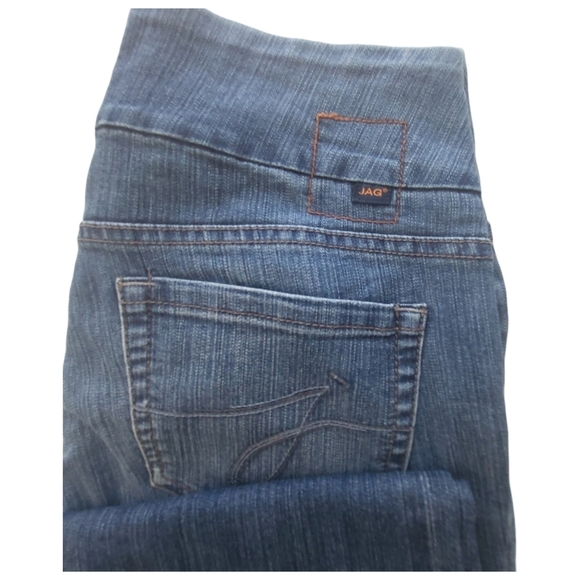 JAG womens blue jeans straight leg size 8L - Picture 5 of 12